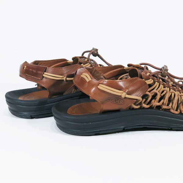 KEEN キーン M UNEEK PREMIUM LEATHER 1024451 ユニーク プレミアム レザー ブラウン スニーカー シューズ サンダル｜nanainternational｜03