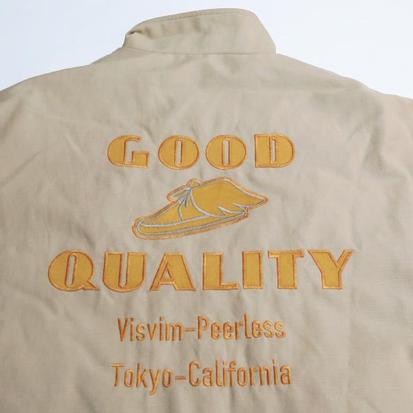 VISVIM ビズビム 23SS YARDLINE DOWN JKT F.Z. 0123105013003 ヴィズヴィム ヤードライン ダウン ジャケット フルジップ カーキ アウター｜nanainternational｜08