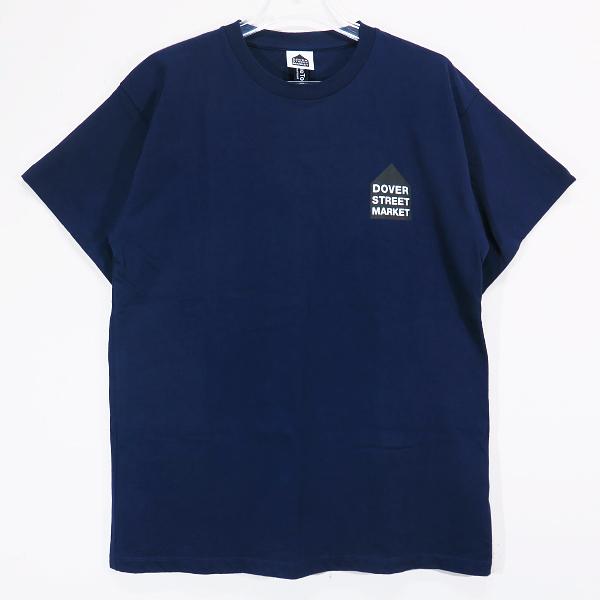 DOVER STREET MARKET ドーバー ストリート マーケット x Fragment Design フラグメント デザイン Table Top TEE テーブルトップ Tシャツ ネイビー 半袖｜nanainternational｜02