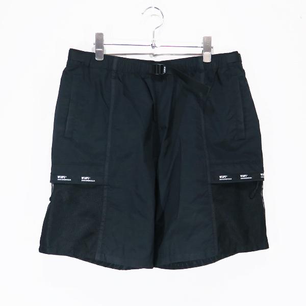 m*1様 WTAPSナイロンショートパンツ 3 BLK 221WVDT-PTM0 WTAPS（ダブルタップス） 21SS UDT SHORTS/NYLON.TAFFETA 211BRDT