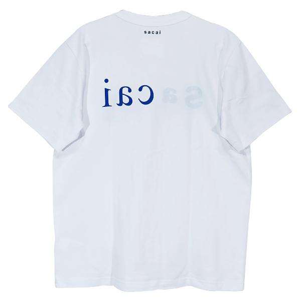 sacai サカイ A MAGAZINE CURATED BY SACAI T-SHIRT 23-0682S エー マガジン キュレーテッド バイ サカイ Tシャツ ホワイト ショートスリーブ カットソー 半袖｜nanainternational｜02