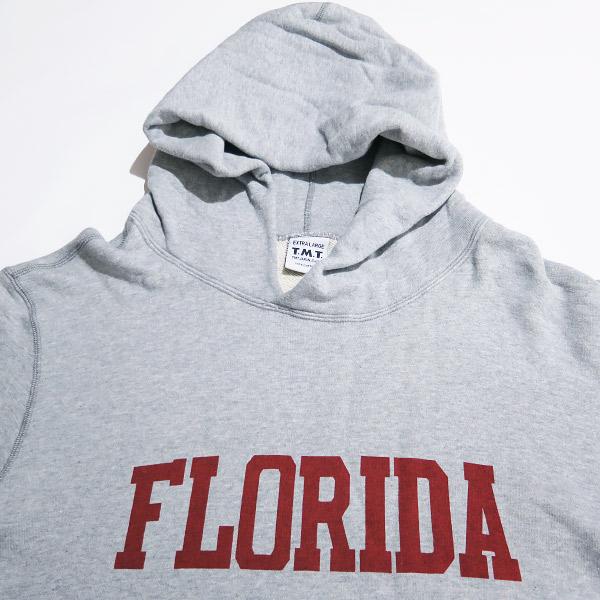 TMT FLORIDA パーカー スウェット フロリダ グレー フーディー TMT ティーエムティー AMERICAN VINTAGE SWEAT PARKA (FLORIDA) TSW