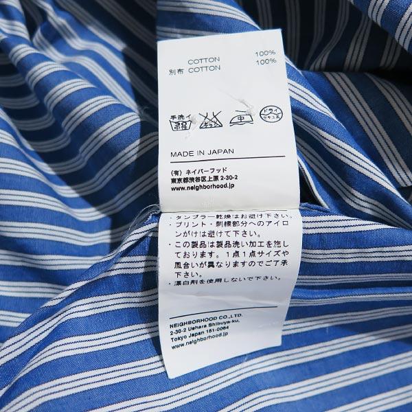 Mサイズ 10ss ネイバーフッド classic ワークシャツ ブルー