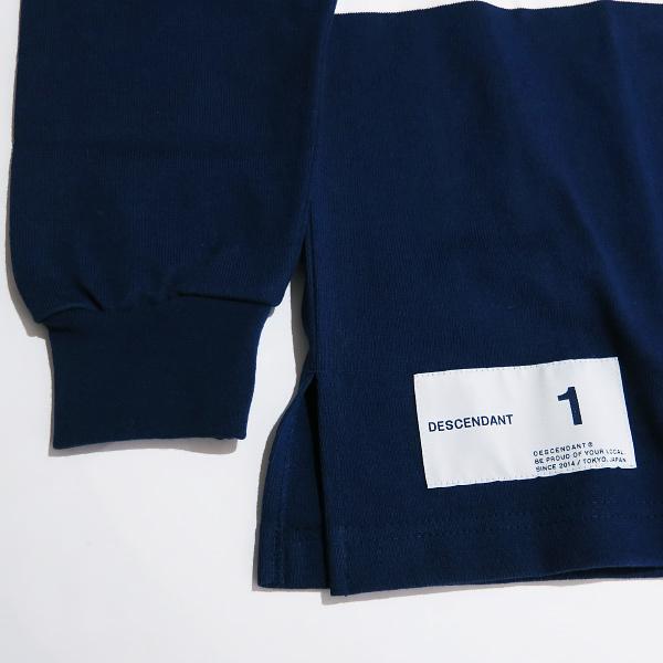 DESCENDANT ディセンダント 20AW PUBA POLO LS 202ATDS-CSM19 DESCENDANT ディセンダント 20AW PUBA POLO LS 202ATDS-CSM19