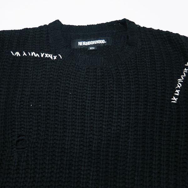 NEIGHBORHOOD ネイバーフッド 24SS SAVAGE CREWNECK SWEATER NEIGHBORHOOD ネイバーフッド 24SS SAVAGE CREWNECK SWEATER