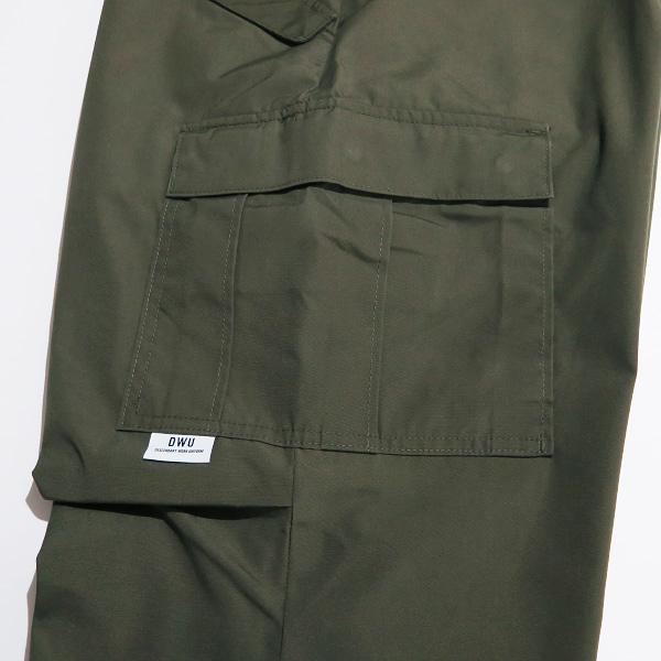 DESCENDANT D-65M SATINTROUSERS ディセンダント DESCENDANT/D-65M SATIN TROUSERS (OLIVE DRAB)