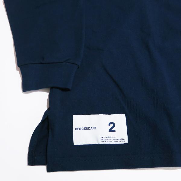 DESCENDANT CACHALOT POLO LS ロング ポロシャツ S DESCENDANT CACHALOT POLO LS ロング ポロシャツ S