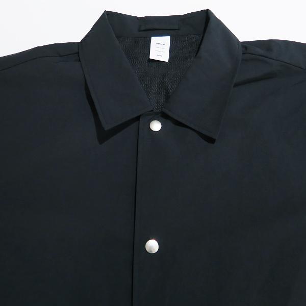 JJJJound ジョウンド COACH JACKET コーチ ジャケット ブラック JJJJound ジョウンド COACH JACKET コーチ ジャケット ブラック