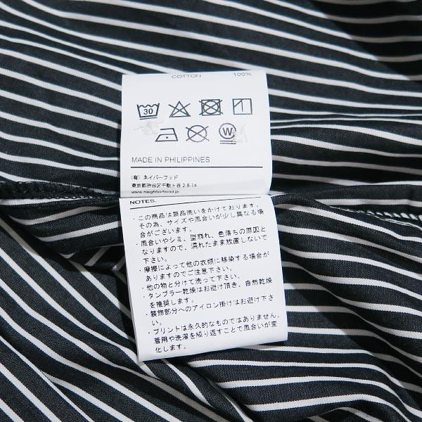 NEIGHBORHOOD（ネイバーフッド） 24SS STRIPE WORK SHIRT SS 241TSNH