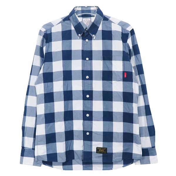 WTAPS（ダブルタップス） 15AW BLOCK CHECK L/S/SHIRT. COTTON.TEXTILE