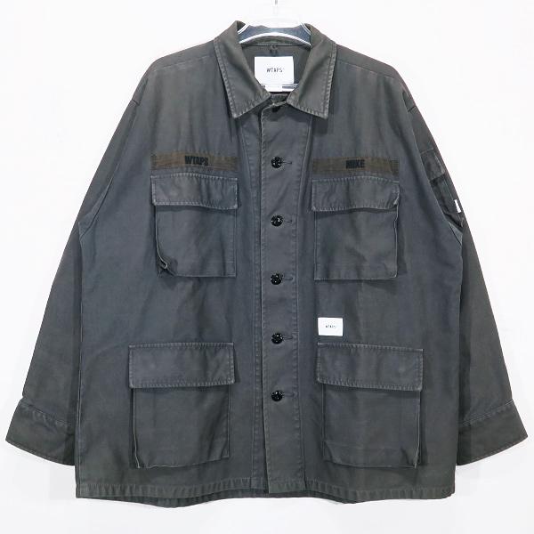 WTAPS ダブルタップス 20SS JUNGLE LS 01/SHIRT.COTTON.SATIN WTAPS ダブルタップス 20SS JUNGLE LS 01/SHIRT.COTTON.SATIN