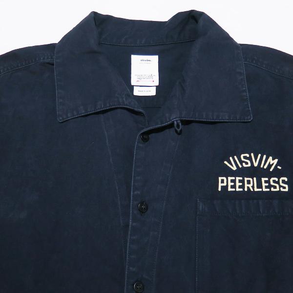 visvim VISVIM ビスビム シャツ 23SS PALMER SHIRT L/S PEERLESS visvim VISVIM ビスビム シャツ 23SS PALMER SHIRT L/S PEERLESS