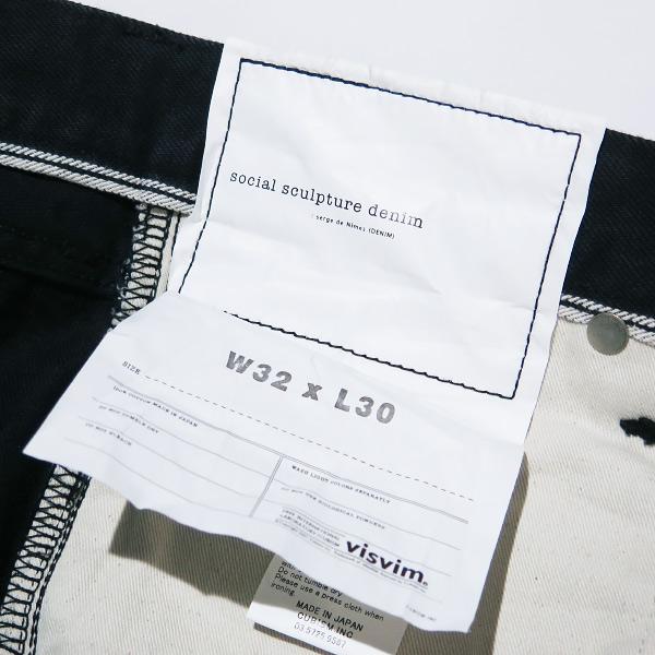 visvim VISVIM ビズビム 24SS SOCIAL SCULPTURE 19 CMYK BLK OW visvim VISVIM ビズビム 24SS SOCIAL SCULPTURE 19 CMYK BLK OW