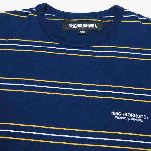 NEIGHBORHOOD 23SS BORDER CREWNECK Tシャツ L NEIGHBORHOOD ネイバーフッド 23SS BORDER CREWNECK SS 231FPNH