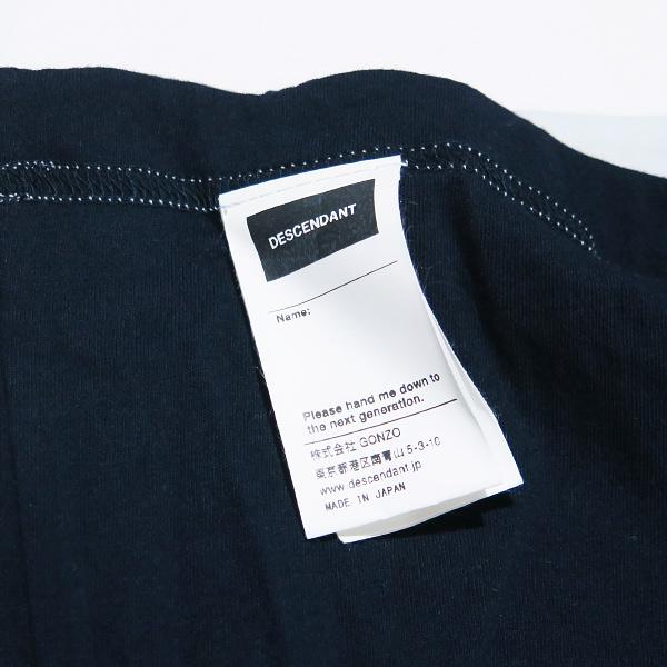 DESCENDANT ディセンダント 23SS SONS DOUBLEFACE SS 231ATDS-CSM15