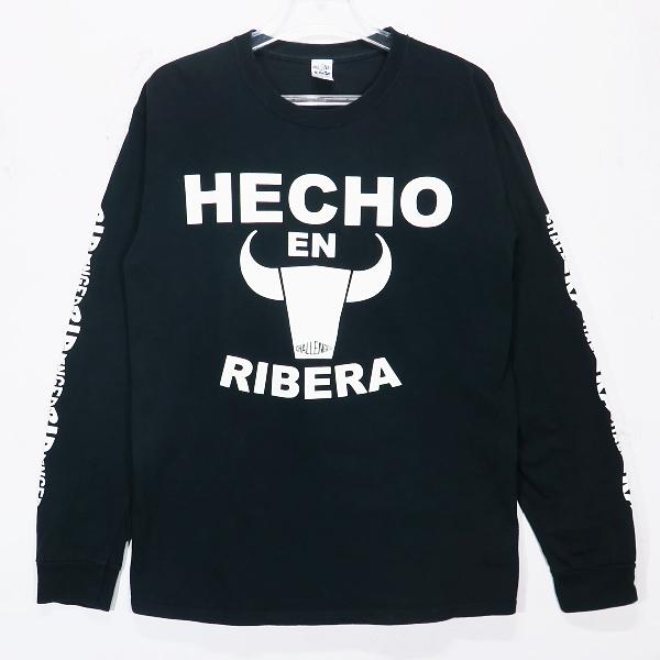 正規品　ステーキハウスリベラvsチャレンジャー　L サイズ　長袖　RIBERA CHALLENGER（チャレンジャー） x Steak House RIBERA ステーキハウス