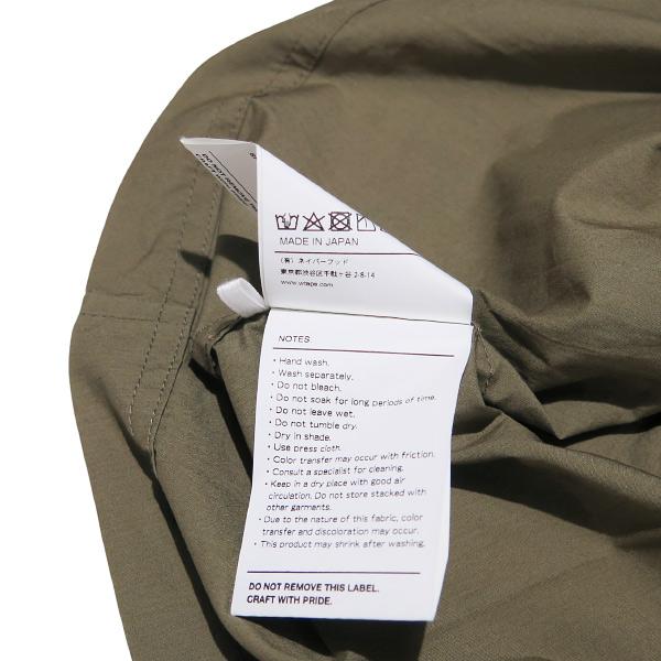 WTAPS（ダブルタップス） 21SS DECK/SS/COTTON.BROADCLOTH 211WVDT