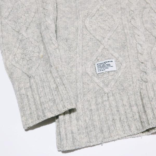 WTAPS（ダブルタップス） 09AW NORDIC/SWEATER,CABLE,WOOL 092MADT