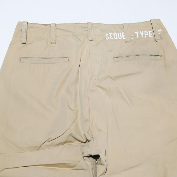 SEQUEL シークエル CHINO PANTS TYPE-F チノ パンツ タイプF SEQUEL シークエル CHINO PANTS TYPE-F チノ パンツ タイプF