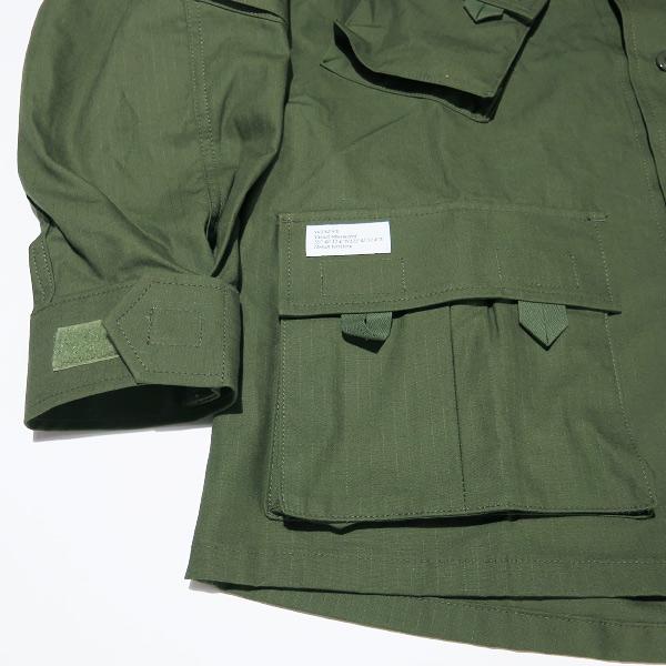 ジャケット・アウター WTAPS COTTON RIPSTOP 212BRDT-SHM03 WTAPS ダブルタップス 21AW 212BRDT-SHM03 MODULAR LS COTTON