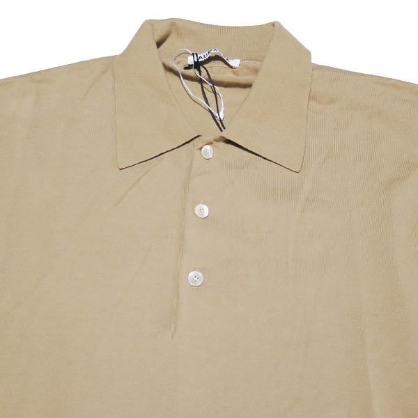 【激レア最安値】オーラリー コットンウール スキッパーニットポロ 2023ss AURALEE(オーラリー) 23SS BRUSHED COTTON WOOL RIB KNIT