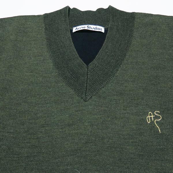 Acne Studios アクネストゥディオズ V NECK KNIT FN-MN Acne Studios アクネストゥディオズ V NECK KNIT FN-MN