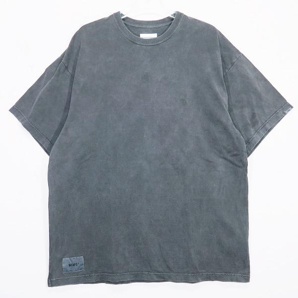 WTAPS Tシャツ 232ATDT-CSM02 ブラック 01新品未使用未開封 WTAPS（ダブルタップス） 23AW AII 01/SS/COTTON.SIGN 232ATDT-CSM02