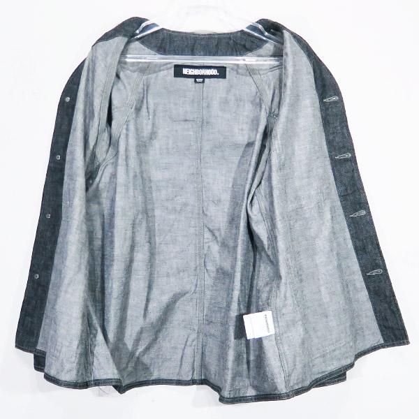 NEIGHBORHOOD ネイバーフッド 24SS DENIM NO COLLAR JACKET NEIGHBORHOOD ネイバーフッド 24SS DENIM NO COLLAR JACKET