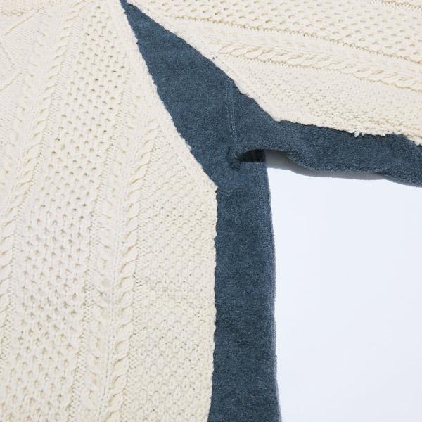 Rebuild by Needles リビルド バイ ニードルズ FISHERMAN SWEATER