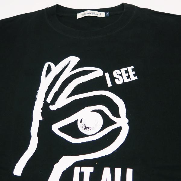 未使用 UNDERCOVER アンダーカバー UC1D3803 サイズ5 UNDERCOVER アンダーカバー I SEE IT ALL TEE UC1D3803 アイ