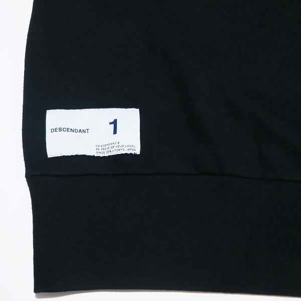 DESCENDANT ディセンダント 19AW PE CREW NECKSWEATSHIRT 01 DESCENDANT ディセンダント 19AW PE CREW NECKSWEATSHIRT 01