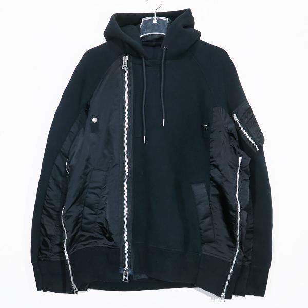 sacai MEN'S sacai サカイ SPONGE SWEAT BLOUSON 23-03173M スポンジ