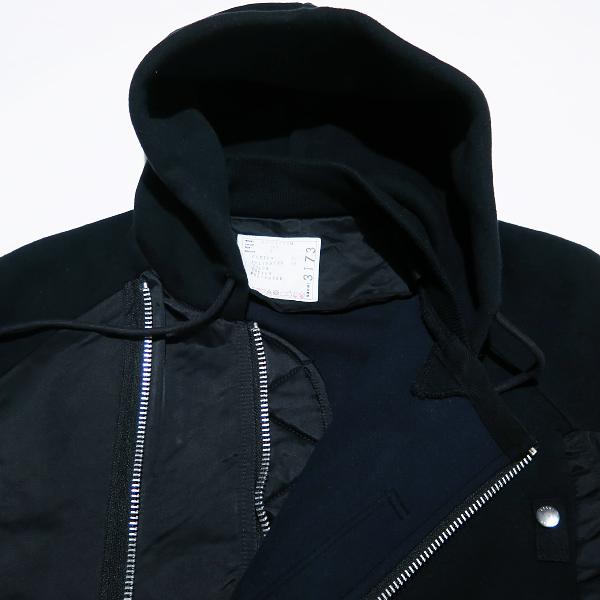 sacai MEN'S sacai サカイ SPONGE SWEAT BLOUSON 23-03173M スポンジ