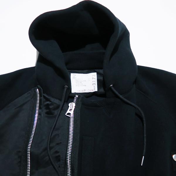 sacai MEN'S sacai サカイ SPONGE SWEAT BLOUSON 23-03173M スポンジ