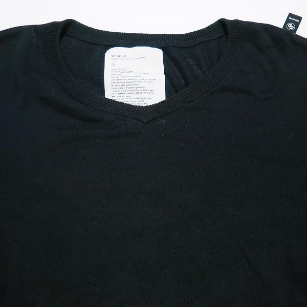 WTAPS（ダブルタップス） 11AW DECK CREW-V/SWEATER.COTTON 111MADT 