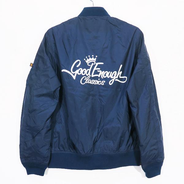 フィネス x グッドイナフ x アルファ MA-1 goodenough GOODENOUGH（グッドイナフ） x ALPHA INDUSTRIES アルファ