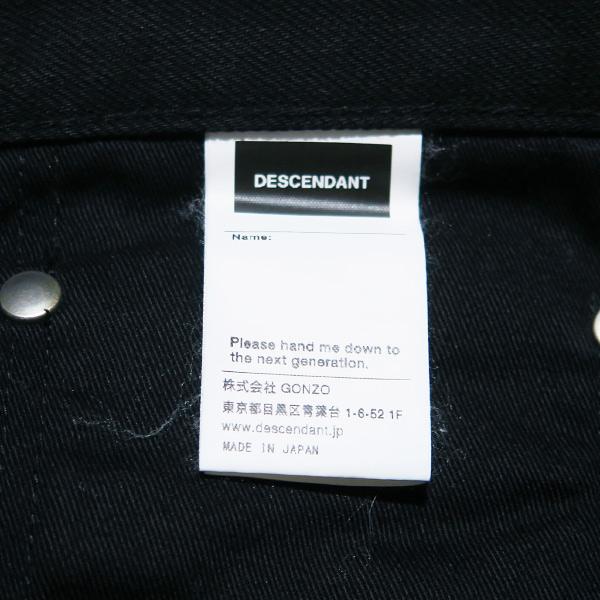 descendant DIN-4 Narrow jeans デニムパンツ DESCENDANT ディセンダント DIN-4 NARROW JEANS ナロー ジーンズ