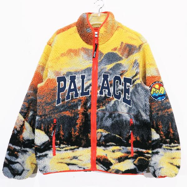 PALACE ナイロンジャケット オレンジ ブルー PALACE（パレス） APPALACHIAN FUNNEL FLEECE PALASKA アパラチア