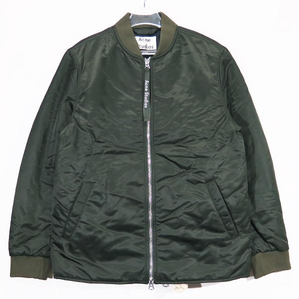 Acne Studios アクネ ボンバージャケット MA-1 オリーブ　44 Acne Studios（アクネ ストゥディオズ） BOMBER JACKET FN-MN