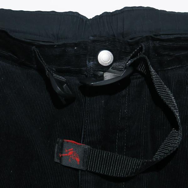 ノンネイティブ　黒コーデュロイスリムフィットパンツ ノンネイティブ 黒コーデュロイスリムフィットパンツ