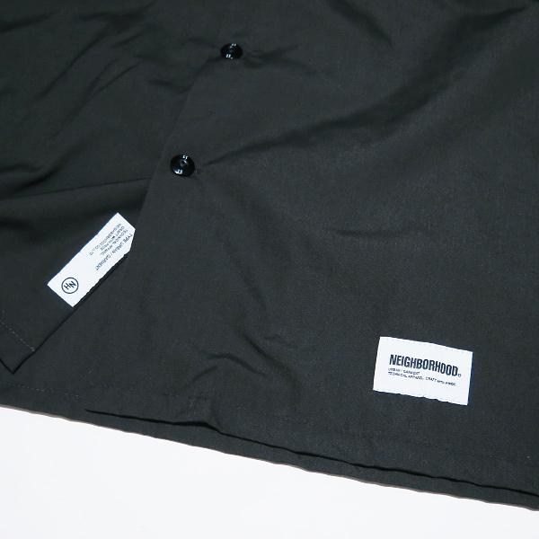 美品　NEIGHBORHOOD ネイバーフッド　ワークシャツ　長袖 M 黒 NEIGHBORHOOD ネイバーフッド 19SS MIL-SOUVENIR/RC-SHIRT.LS