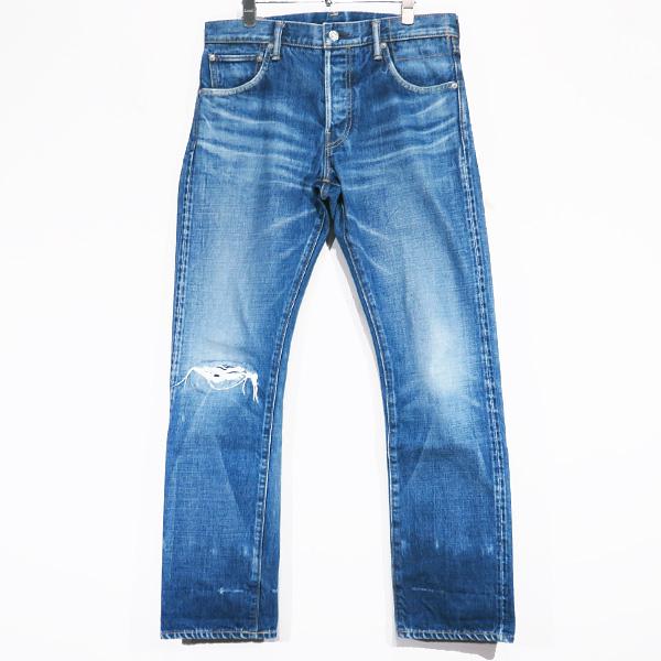 visvim ソーシャルスカルプチャー デニムパンツ スリム W30 L30 visvim（ヴィズヴィム） ビズビム 21SS SOCIAL SCULPTURE 01 SLIM