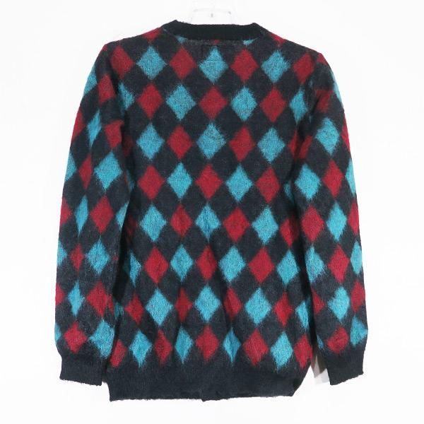 ワコマリア　ドットカーディガン WACKO MARIA（ワコマリア） DIAMOND MOHAIR CARDIGAN 11AW-KNT-01