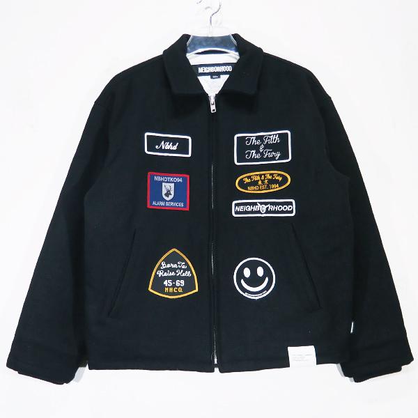 NEIGHBORHOOD（ネイバーフッド） 23AW MELTON ZIP UP JACKET 232SPNH