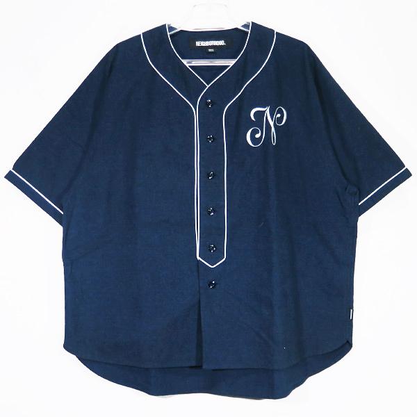 NEIGHBORHOOD（ネイバーフッド） 24SS BASEBALL SHIRT SS 241AQNH