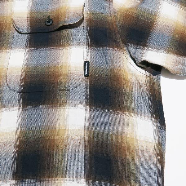 NEIGHBORHOOD ネイバーフッド 23SS BLOCKOMBRE SHIRT LS 231BENH-SHM05 