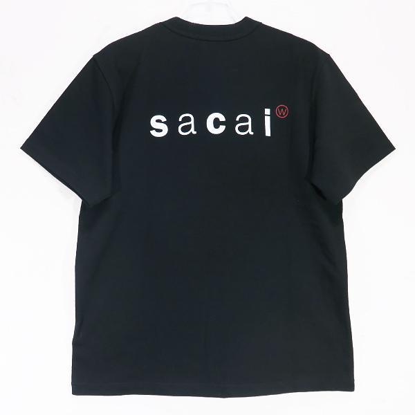 WTAPS（ダブルタップス） x sacai サカイ PRINT T-SHIRT/SS/COTTON