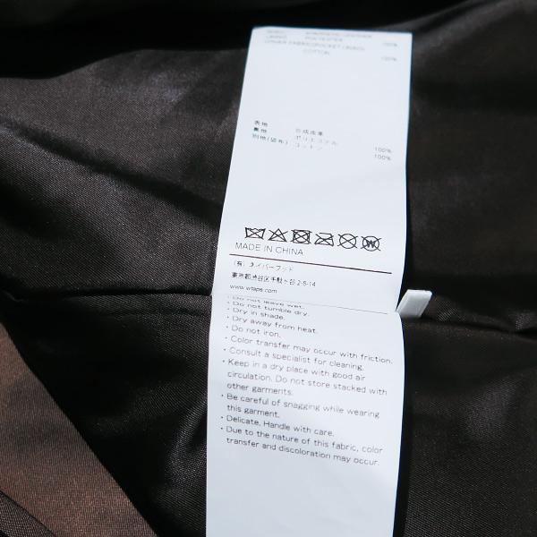 WTAPS ダブルタップス 24AW JC/JACKET/SYNTHETIC 242CWDT-JKM01
