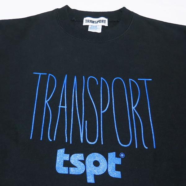トランスポート TRANSPORT tspt LOGO SWEAT クルーネック ロゴ 