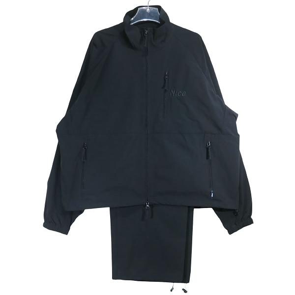 ジャケット・アウター N!ce shop Water Proof Set Up Black N!CE SHOP ナイスショップ WATER PROOF SETUP ウォータープルーフ